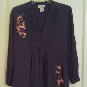 Soft Surroundings (medium) long sleeve tunic